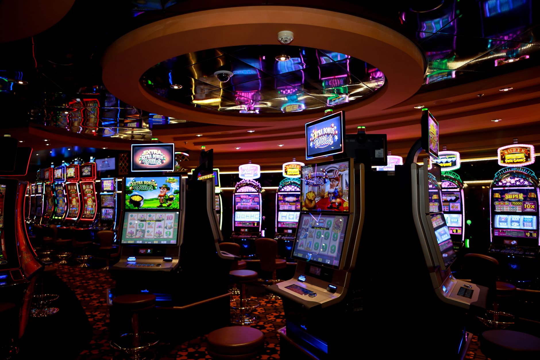 Bildschirm eines Video-Slots